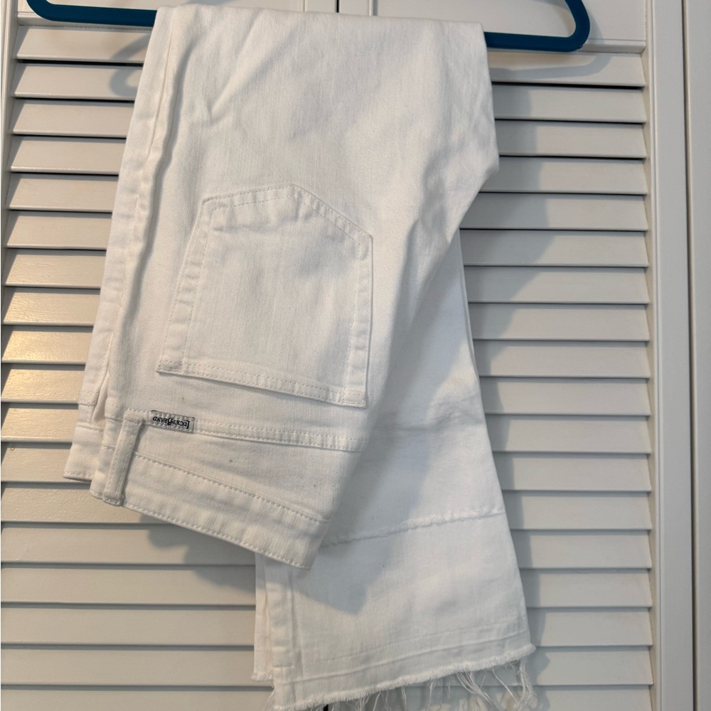 Lucky Brand White Ankle & Cropped Jeans